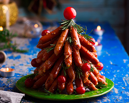 Sausage… Christmas Tree!